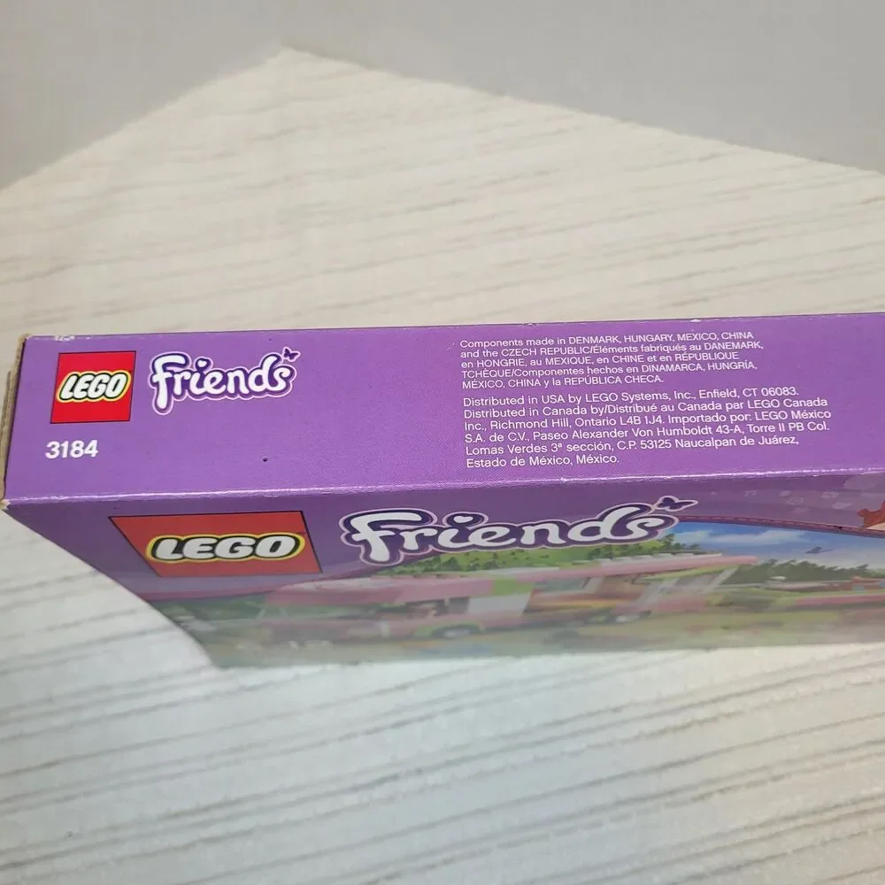 LEGO Friends Adventure Camper (3184) NEW! SEALED! 325 pieces - 2012 - Retired